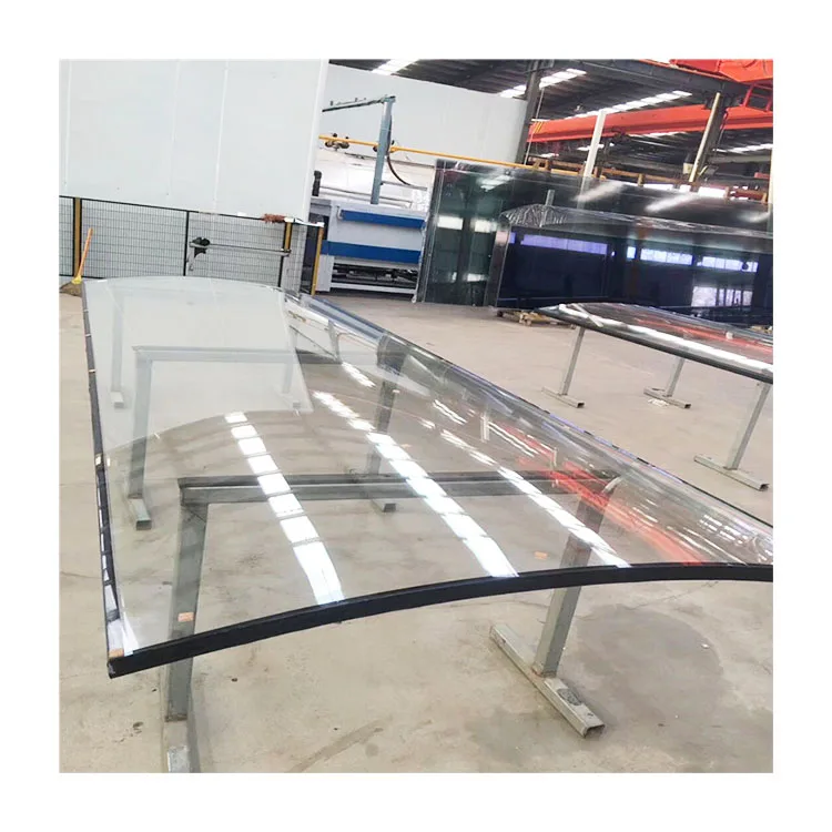 factory produced wholesale price curved glass windows manufactures