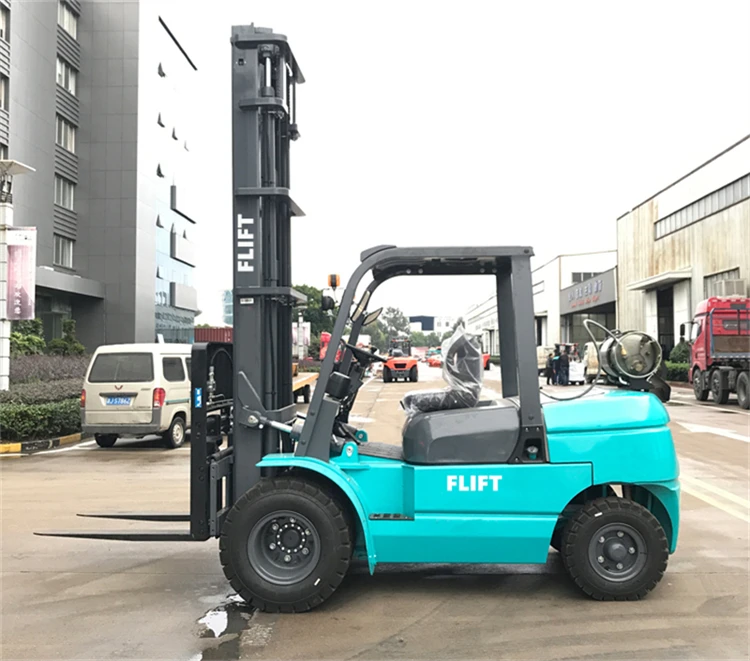 Come From China 5 Ton G-series LPG&GASOLINE Forklift With 5000 Kg Rated Capacity And 600 mm Load Centre