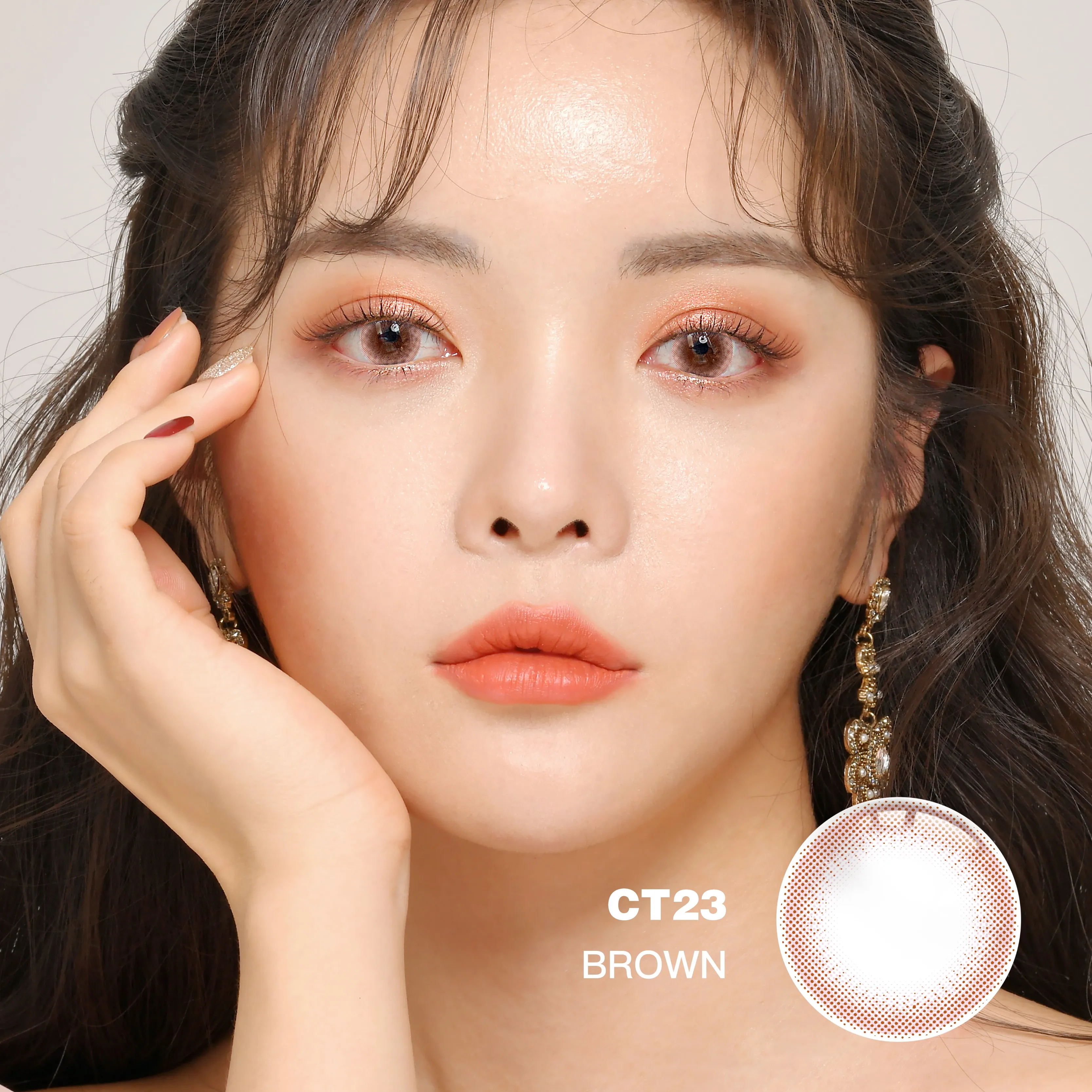 CT23 Custom 13 color Fashion Cosmetic For Eyes Private Label Colored Wholesale Contact Lenses