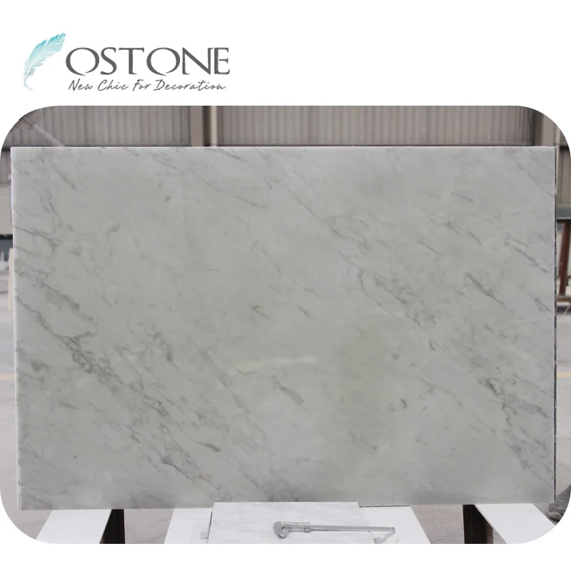 High Quality Best Price 1-1.5mm Bianco Carrara White Marble Tiles And Slabs Ultra-thin