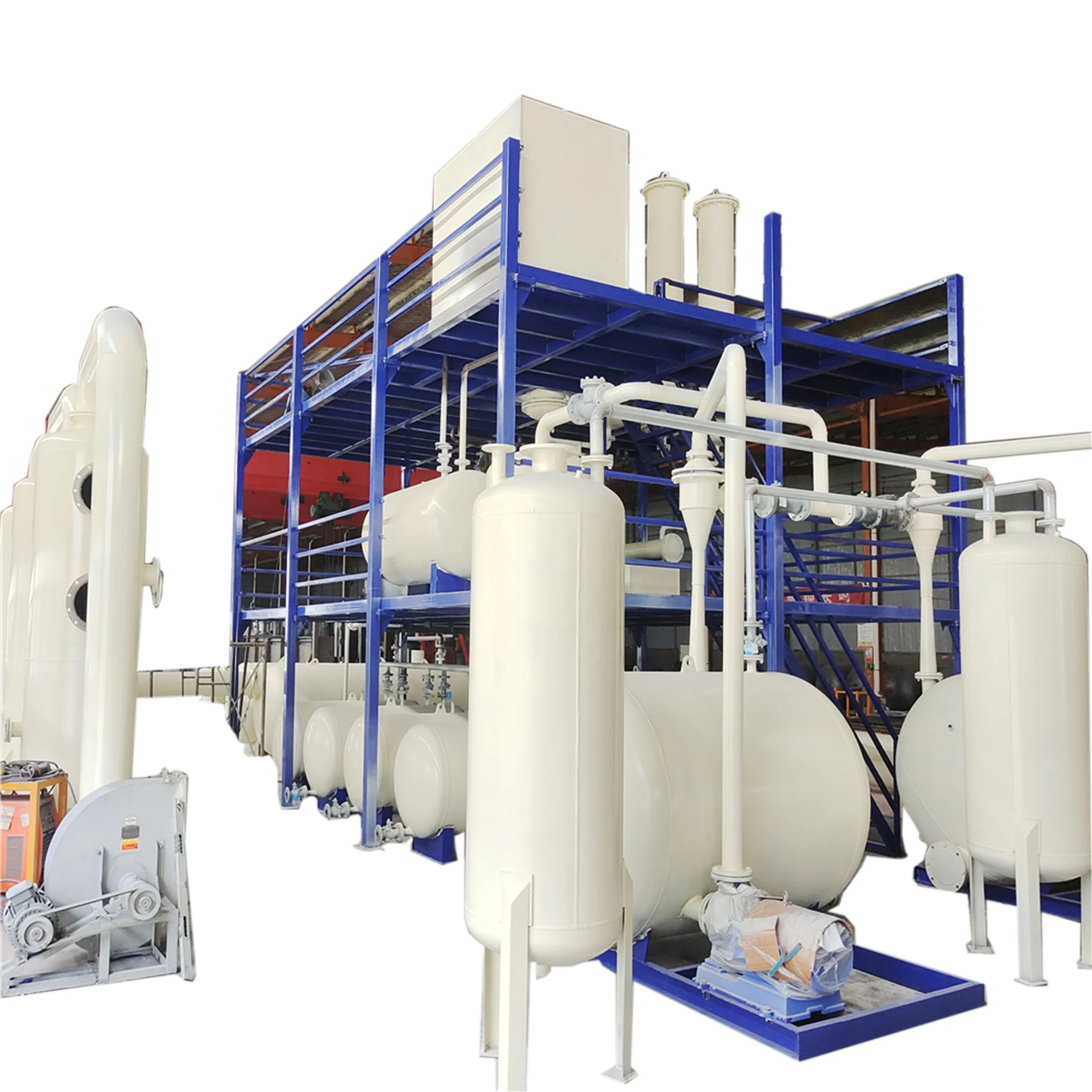 Waste oil recovery and treatment equipment
