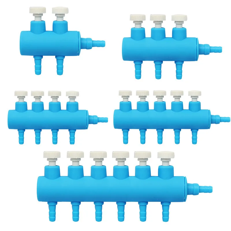 Wholesale aquarium supplies quality air pump accessories plastic shunt adjustable valve air shunt