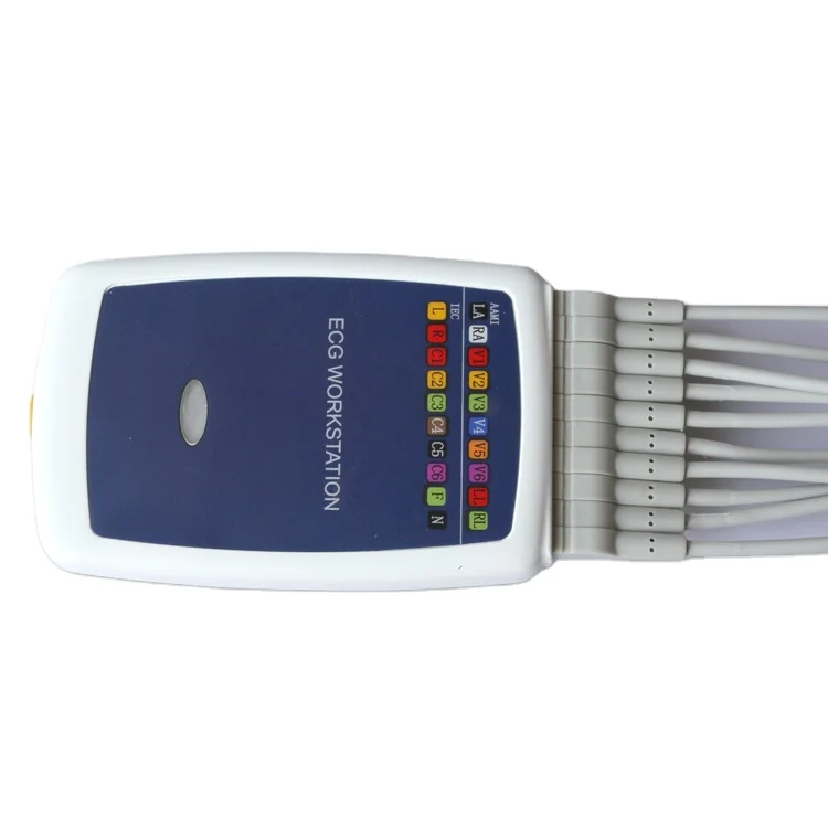 CONTEC8000G CE сертификаты совершенно новая система записи ECG на основе ПК 12 ведущих анализаторов