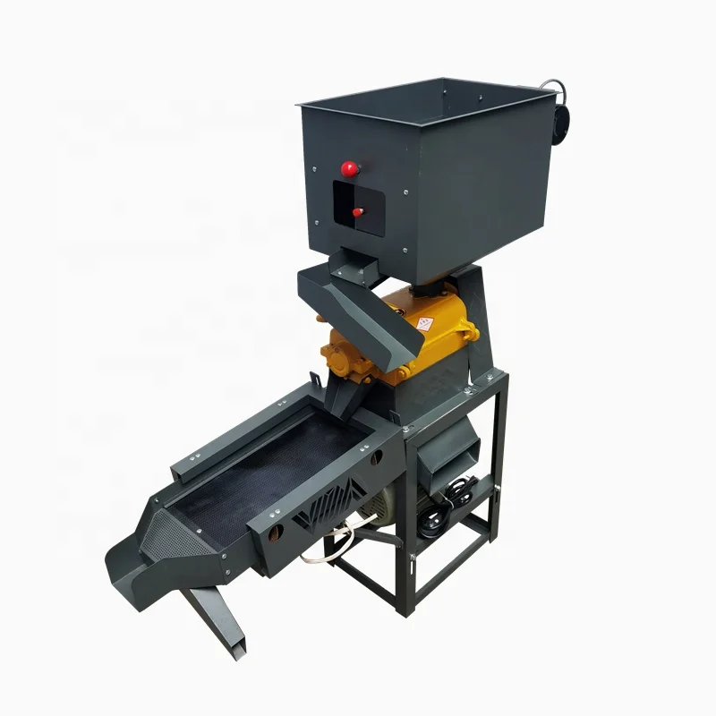 High Speed Multifunctional Impurity Stone Removal Rice Grinding Machine Household Small 3 In 1 Vibration Screening Rice Mill