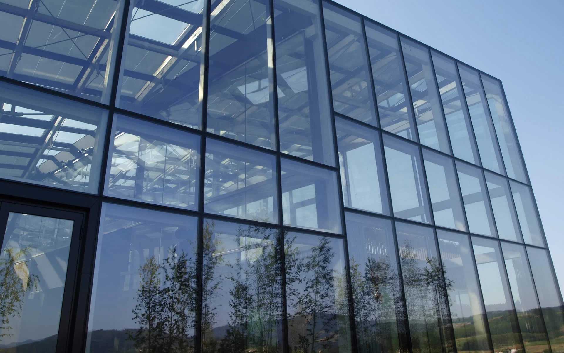 TOMA facade aluminium building curtain walls fronts aluminium curtain wall facade panel aluminium curtain wall price
