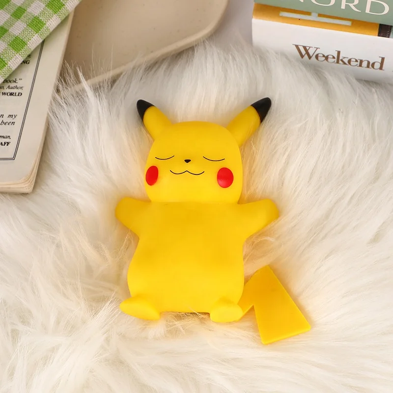 Zealed Hot Sale Touch Switch Control Cartoon Bedside Lamp Sleeping Pikachu Night Light For Home Decoration