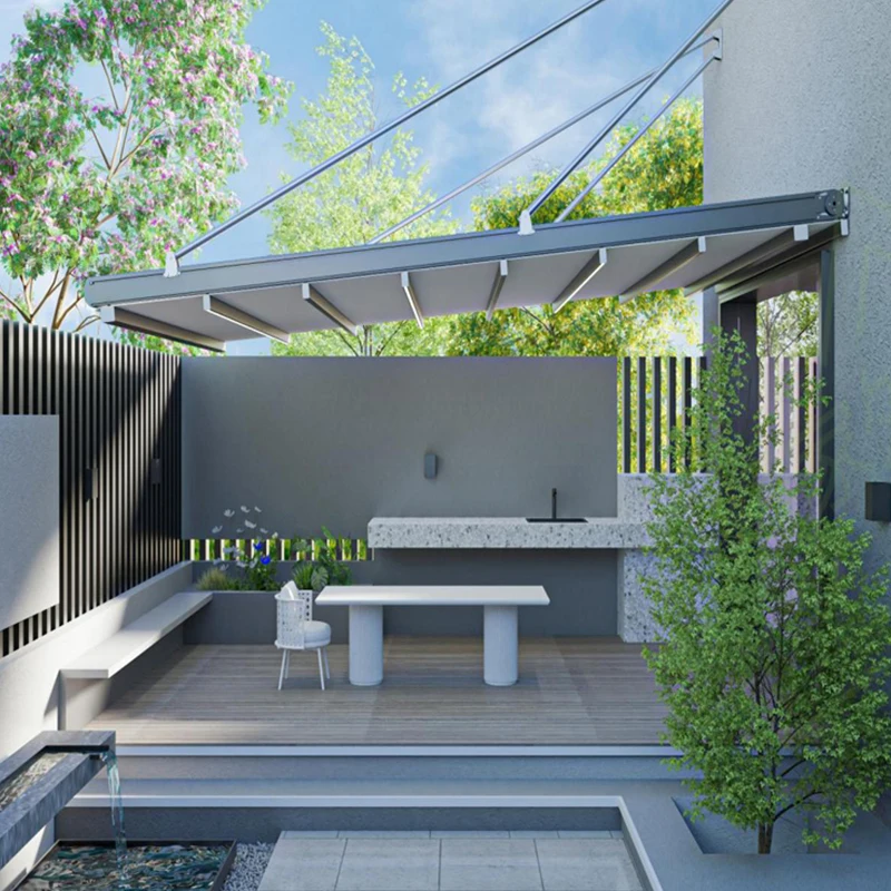 Manufacture Waterproof  Exterior Window Awning Aluminum Outdoor Awning Canvas Shower Tent Awning Wedding Canopy Tent