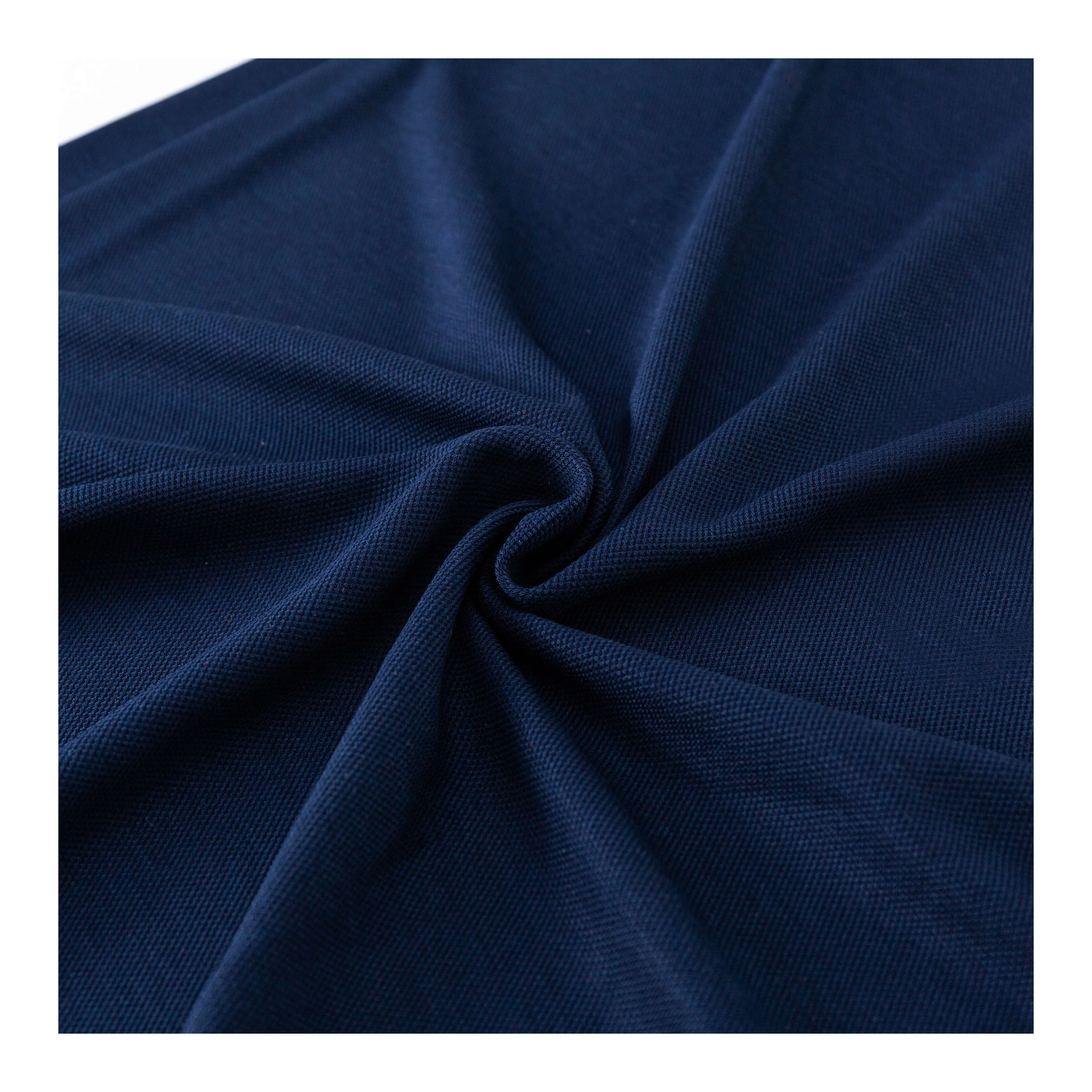 Price Advantage Polyester/cotton wool Blended Fabric 240Gsm Mesh Fabric For Polo-Shirt