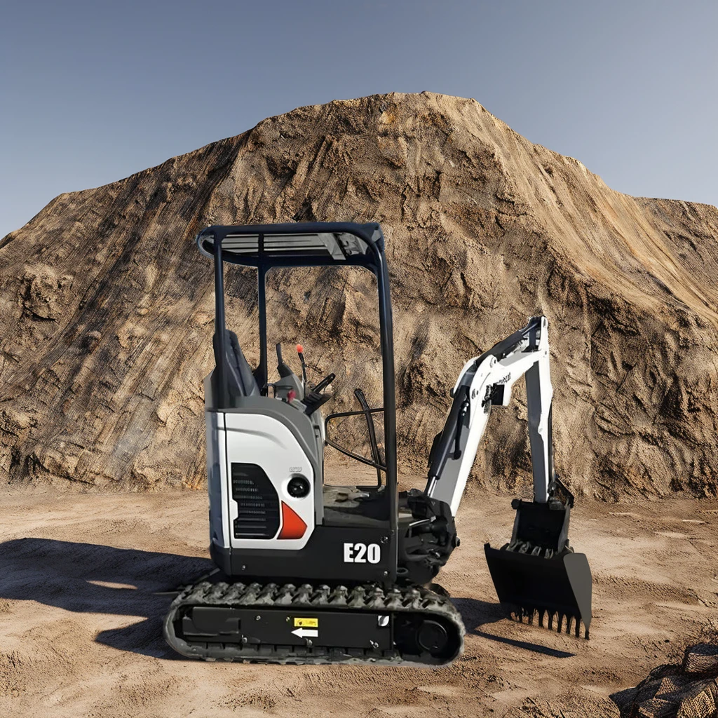 2-тонный мини-экскаватор Bobcat E20 подержанная Инженерная машина отличная производительность сертифицированная по низкой цене 7 тонн