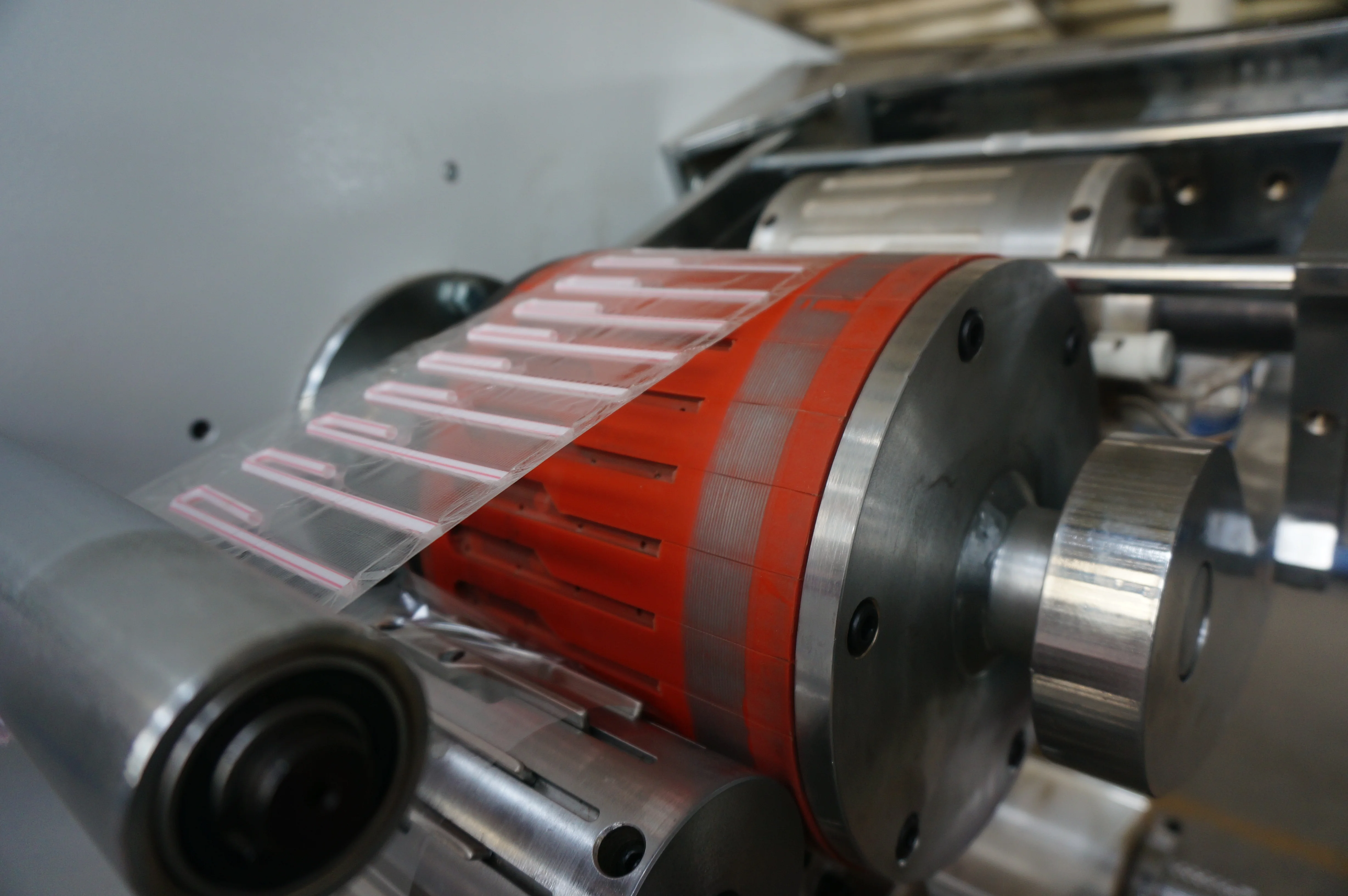 Super Speed flexible bendy bending Paper drinking straw continuous row packaging wrapping  machine