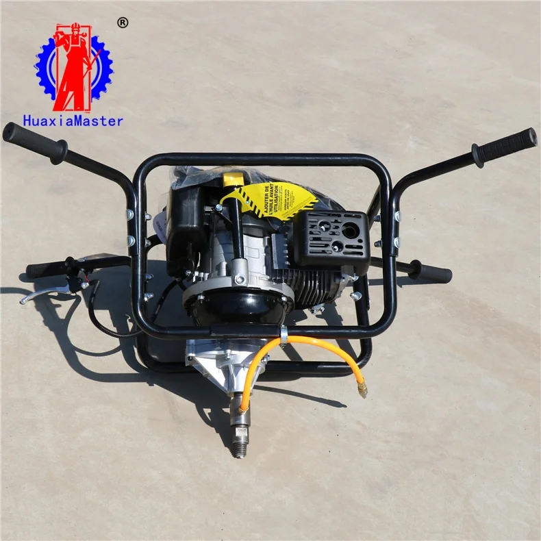 Backpack portable diamond core drill rig /rock drill for Geological exploration/portable rock drilling machine