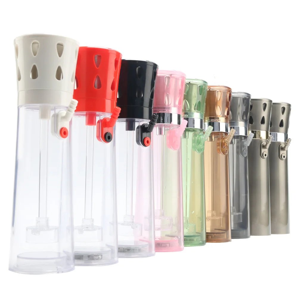 Pipa de agua LED de colores para fumar, Narguile Shisha de mano, herramienta para fumar al aire libre,nuevo