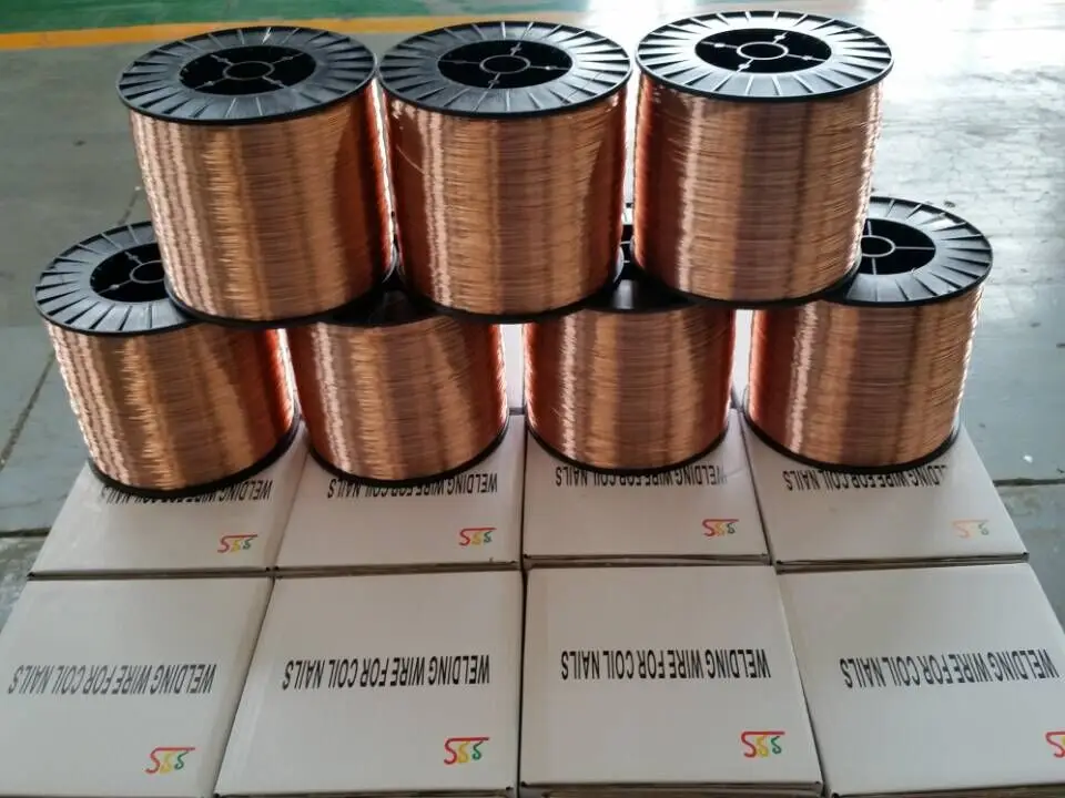 Factory CO2 Welding Wire 0.8mm 0.9mm 1.0mm 1.2mm / MIG Welding Wire Aws Er70s-6 Manufacturer