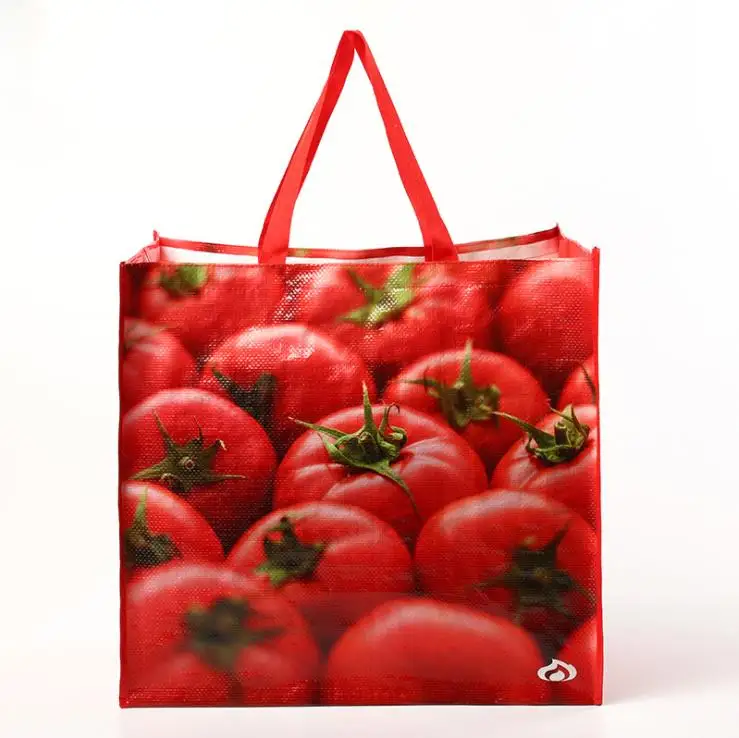 2024 Cheap Reusable PP non woven shopping grocery beer tote bag with long handles