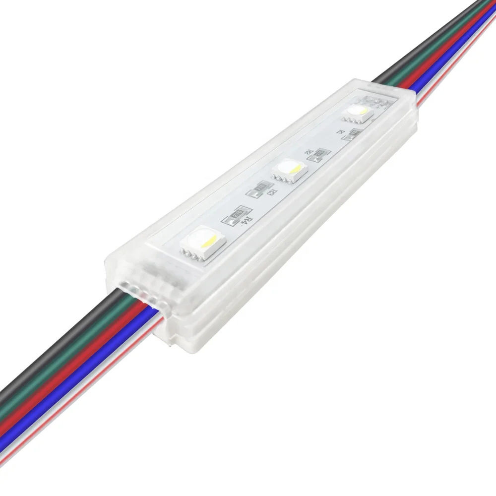 Оптовая продажа водонепроницаемые модули SMD5050 IP68 светодиодная вывеска DC12V светодиодный рекламный световой модуль