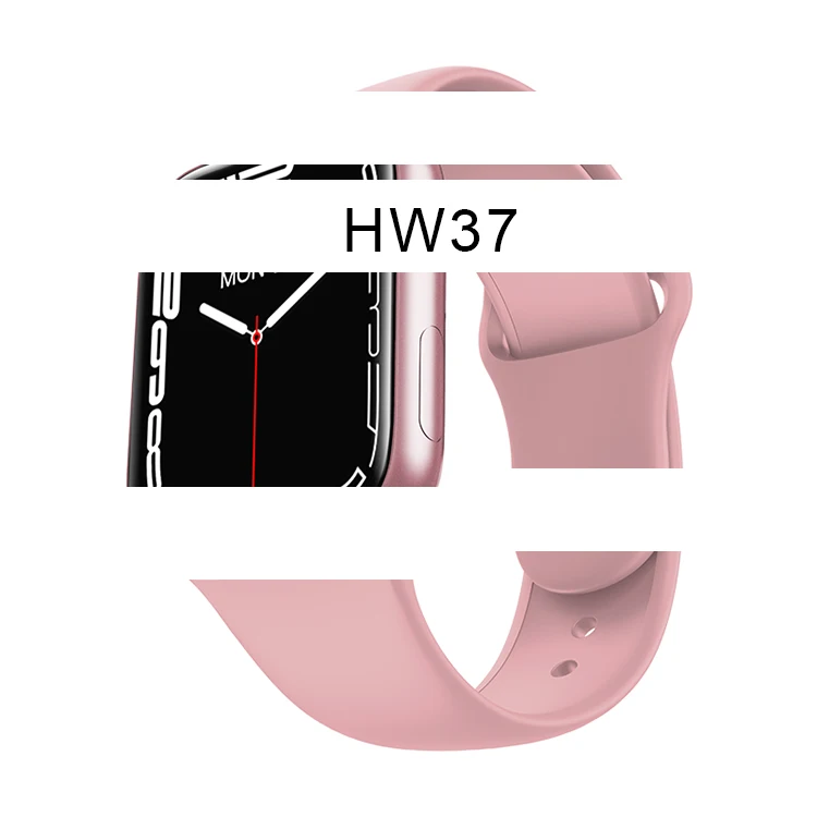 2021 New Products IP67 Waterproof Reloj Fitness Bands 2022 Trendy HW37 Series 7 Smart Watch with Call