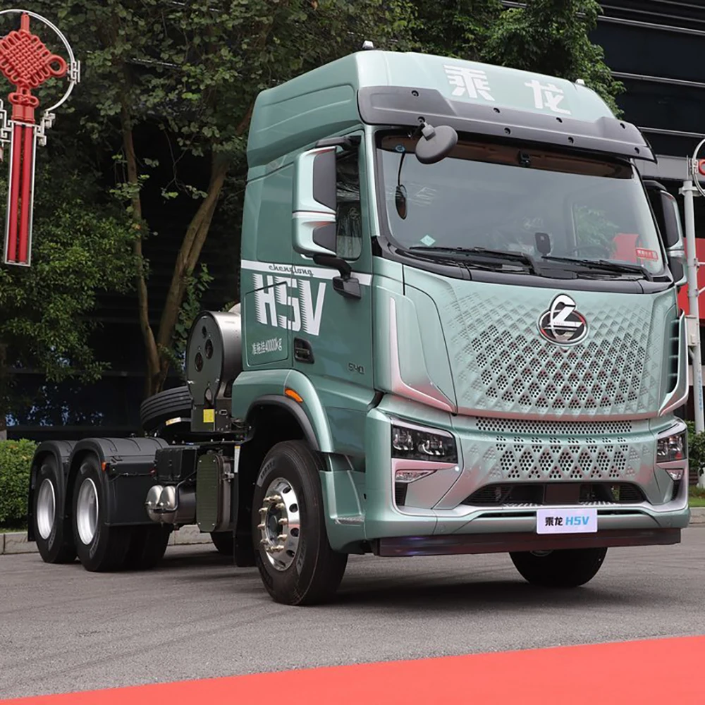 Оптовая продажа Dongfeng Chenglong H5V 540 л.с. 6 х4 LNG трактор дизельный грузовик дешевые подержанные автомобили