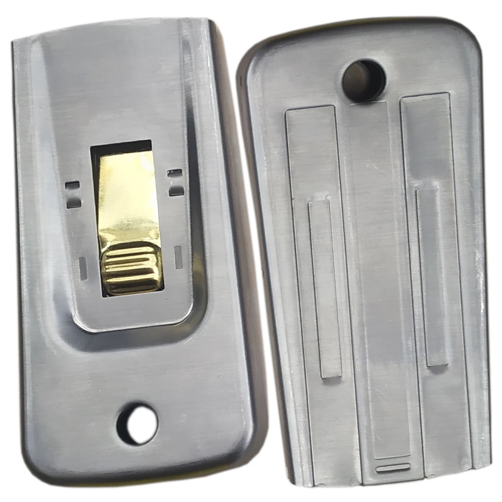 Стальной скребок, Золотая или медная кнопка на выбор