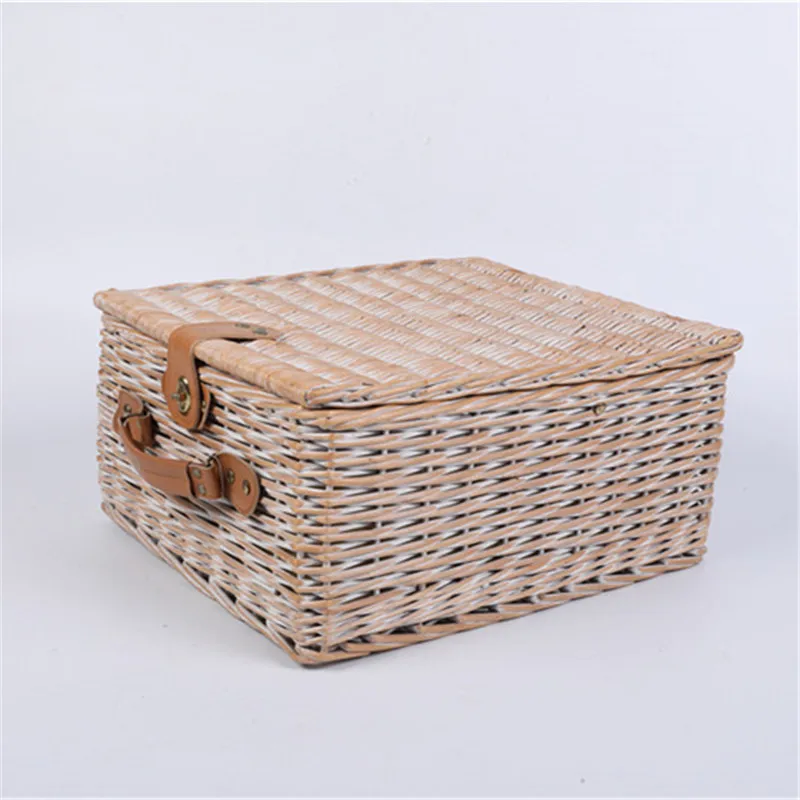 
Декоративная дешевая корзина для хранения хлеба, плетеная корзина для вина, пикника, ивы 