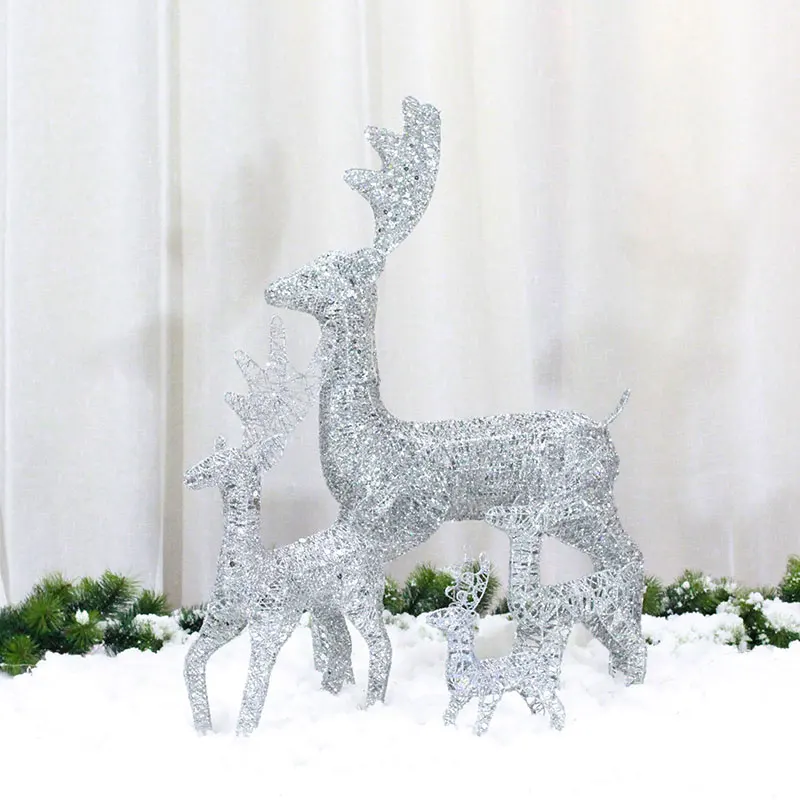 
Wholesale Outdoor Christmas decoration Christmas deer with Light Christmas ornament 