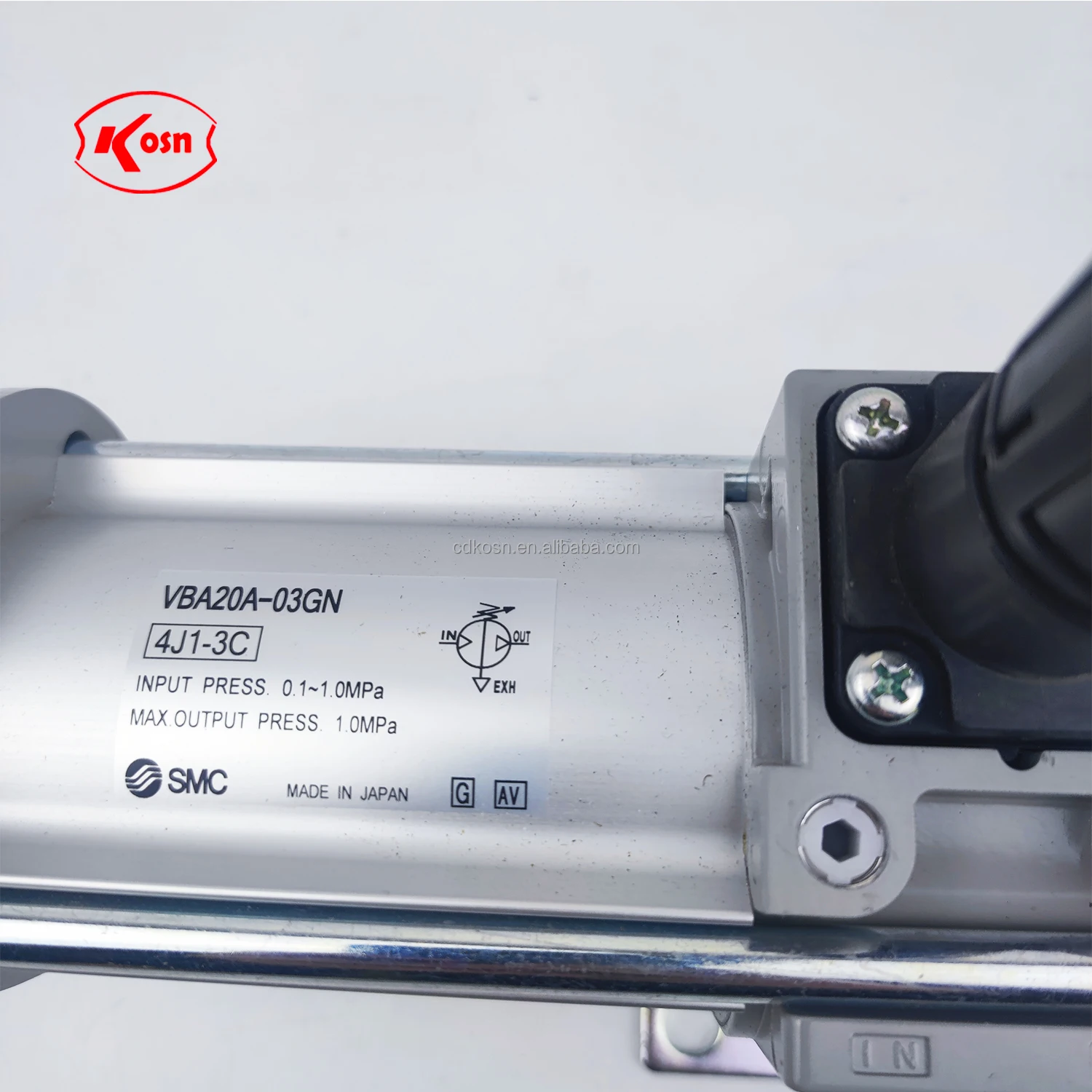 Оригинал Япония SMC VBA20A-03 пневматический усилитель регулятор для воздушного бака аксессуары VBA серии VBA10A VBA20A VBA30A