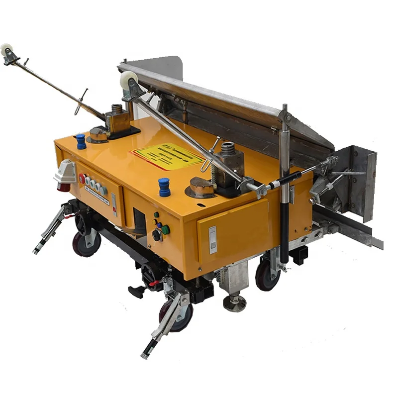 Factory Direct Sale New Automatic Wall Plaster Cement Mortar Rendering Machine