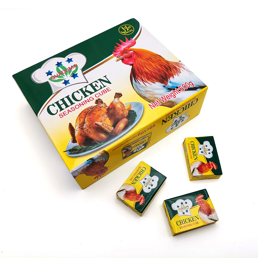 Chicken Seasoning Cube Bouillon Cooking Seasoning Spices Chicken Flavor for Africa