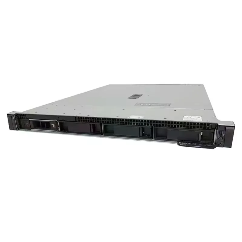 Лучшая цена Poweredge R340 1U стойка сервер Новый/отремонтированный R340 8SFF сервер с Xeon CPU/блок питания офисный сервер