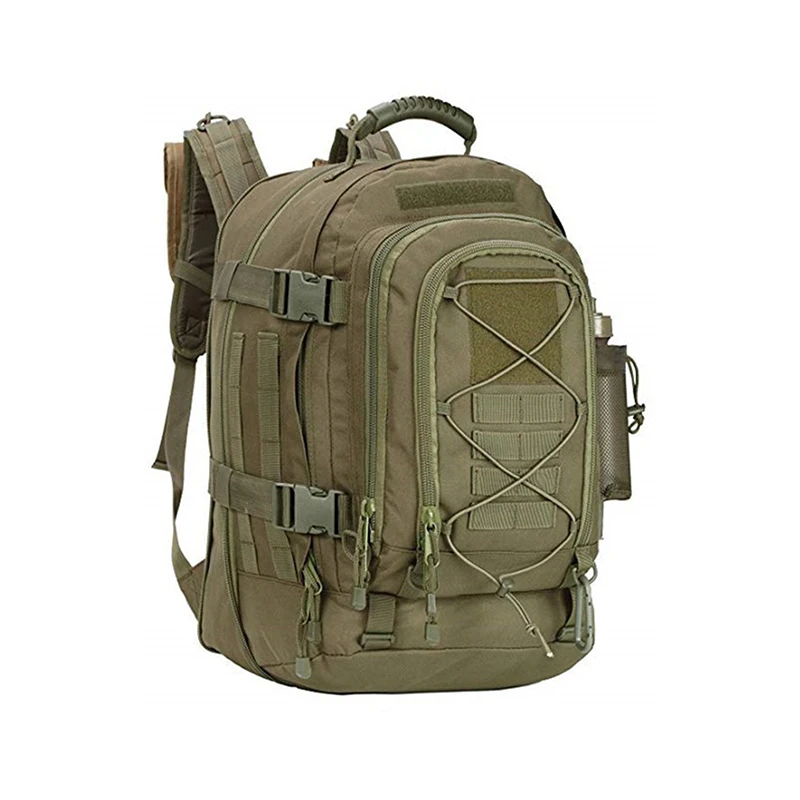 Custom Men Large Capacity Hiking Expandable Backpack Waterproof Outdoor 60L Camouflage Mountaineering Hunting Tactical Backpacks