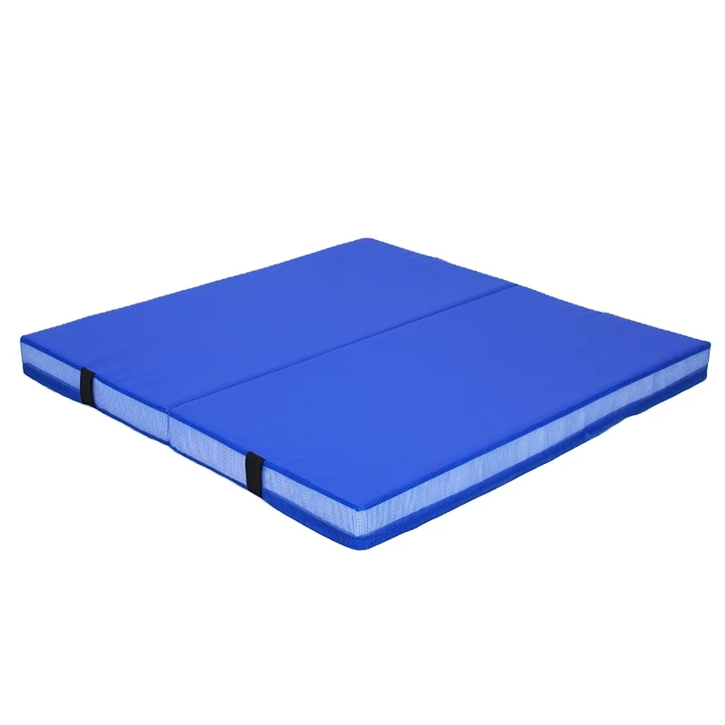 Factory sale Red polyethylene foam gymnastics crash landing soft safety mats for gym sports fitness