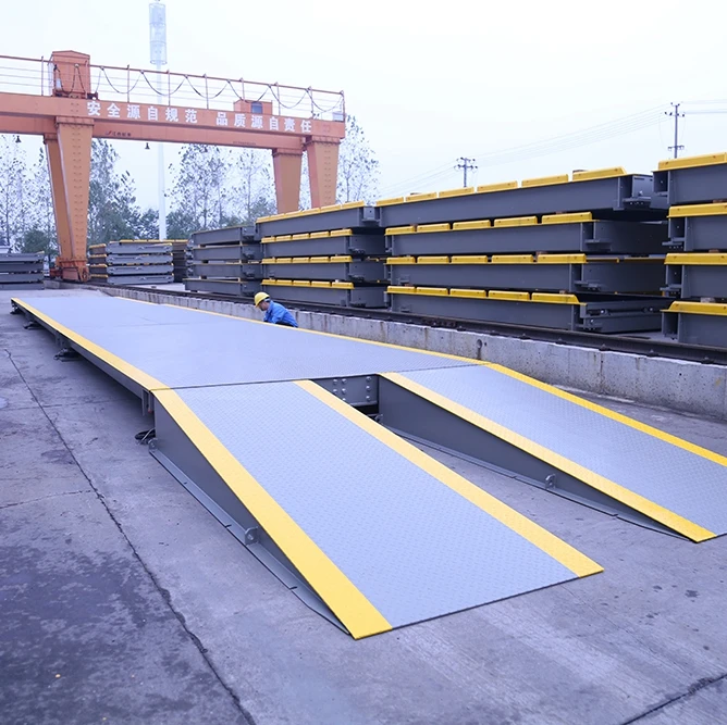 ZONJLI standard truck scale 120 ton 3x18m vehicle  weighing weighbridge truck scales