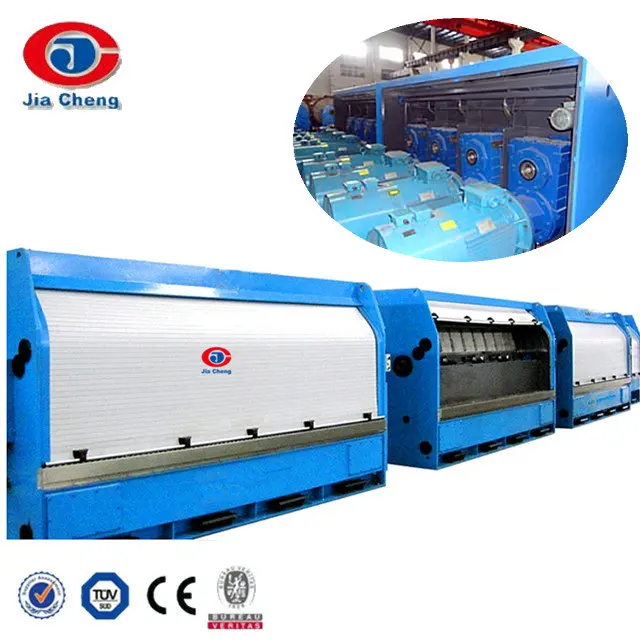 
rod breakdown drawing machine for two aluminium alloy wires with individual motor 