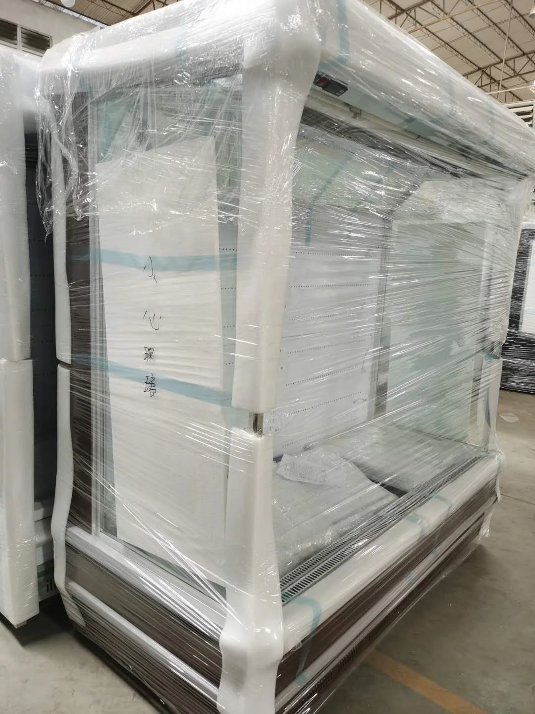 2.5m systainer high quality compressor glass sliding doors paraffin display fridge/refrigerator for supermarket