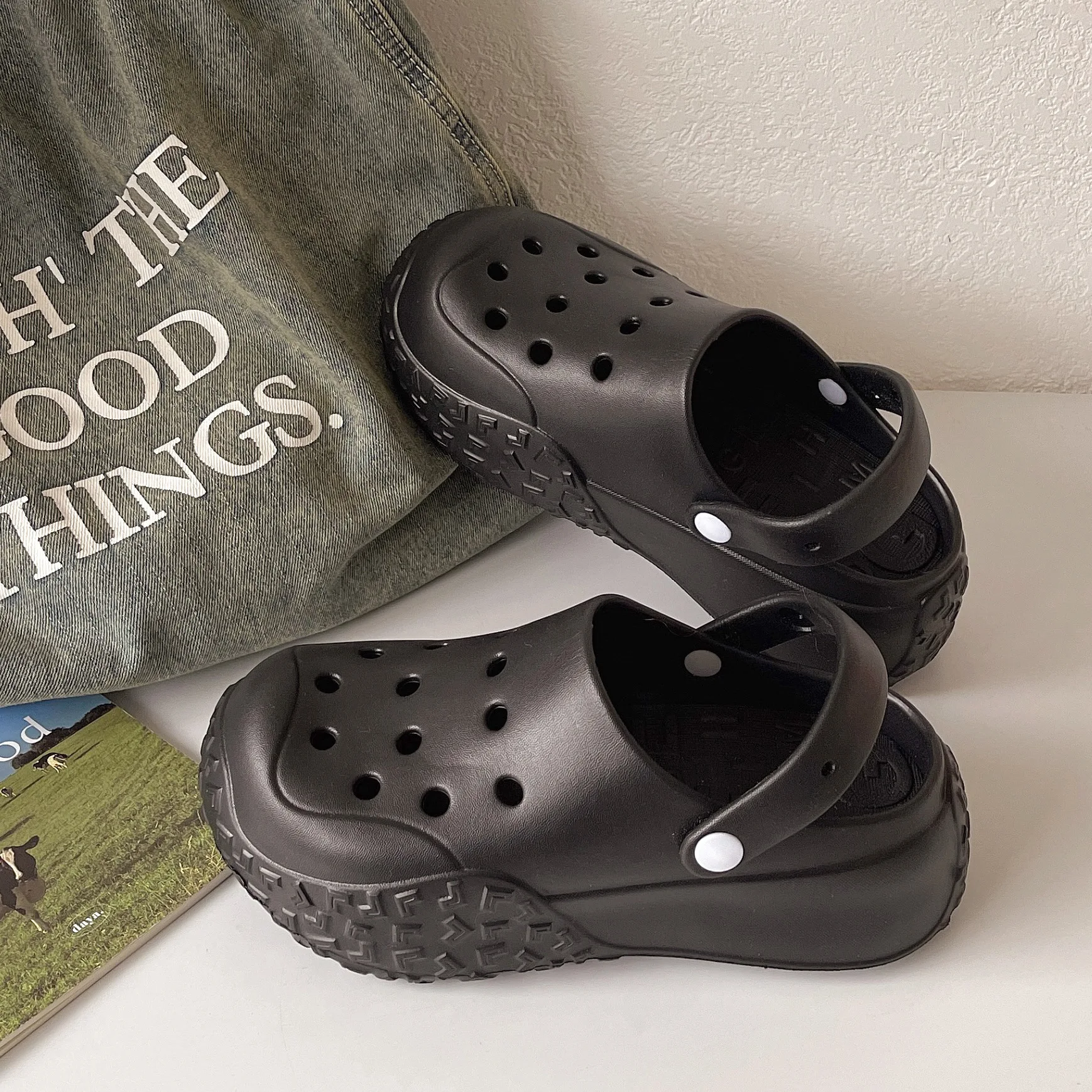 2023 Wholesale Eva Clogs Men Anti-slippery Classic platform Clogs For Men Slipper sunise x-adult Classic Clogs Printed