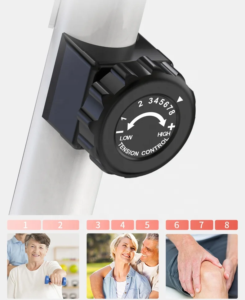 Professional Spinning Bike Stationary Cycling Bike with Digital Monitor Belt Elliptical Cross Trainer For Sports