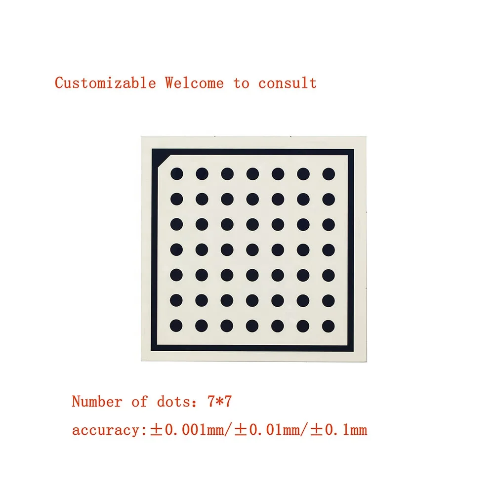 High Precision Ceramics Material Optical Calibration Plate Ceramics other optical instruments Calibration Plate