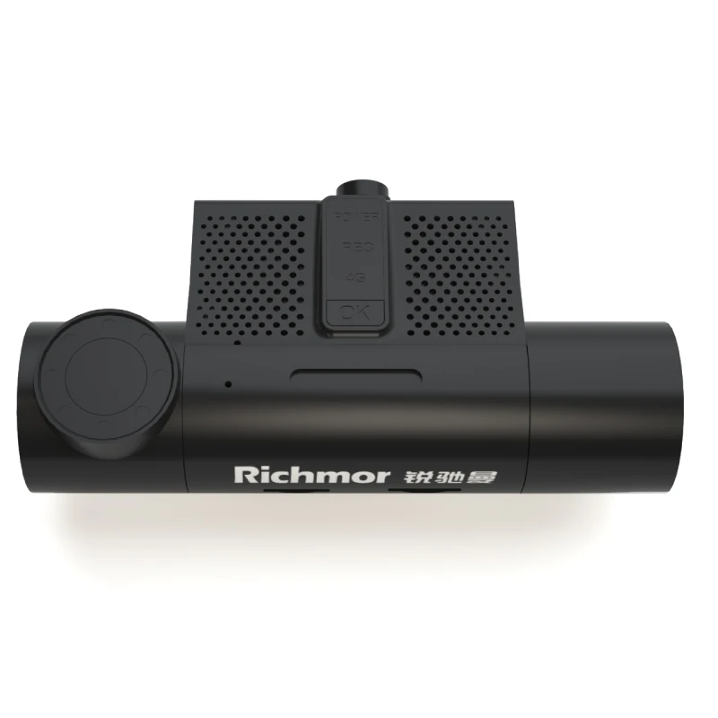 Richmor 2CH HD 1080P 4G GPS WIFI мобильный видеорегистратор такси фургон онлайн Hailing передний и задний