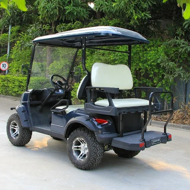 2+2 Seats Electric Golf Cart Powerful 5KW AC Motor With China Curtis Controller 48V Compatible Electric Golf Club Car