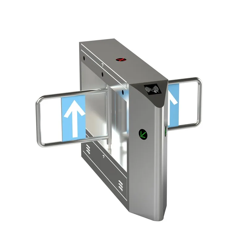 Entrance automatic security small swing turnstile barrier gate fast speed gate swing barrier turnstile with access control