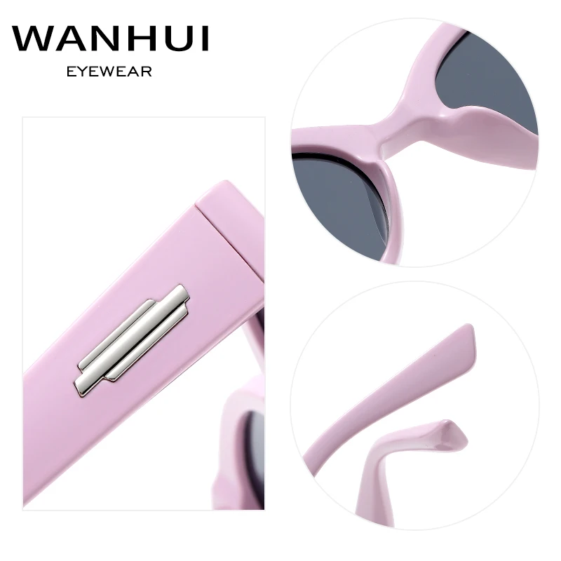 Custom Logo Cheap Price Sunglasses for Ladies 6502 Trendy Model Sun Glasses Ins Style Good Quality Eyewear