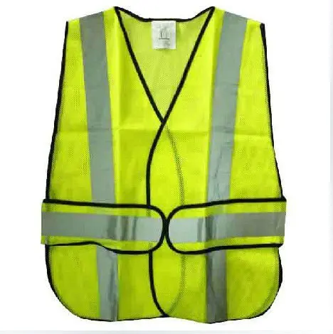 High Visibility Reflective Stripes Safety Vest for Construction Site Road Car Work