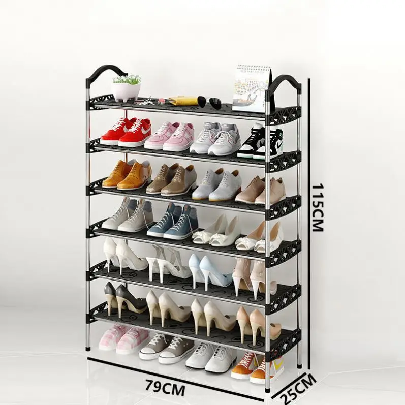 Hot Selling Portable Multi Tier Shoe Rack Folding Modern Holder Shelf Stand Foldable   Storage Organizer Wooden Shoe Rack