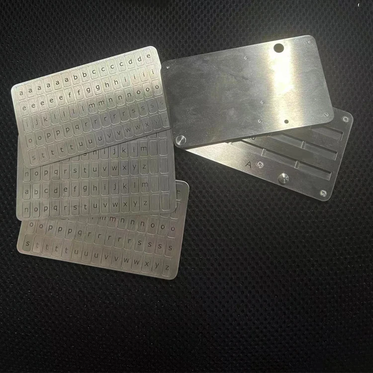 Custom Crypto Hardware Wallet Backup Plate Crypto Currency Wallet Metal Password Wallet Stainless Steel Seed Phrase Storage