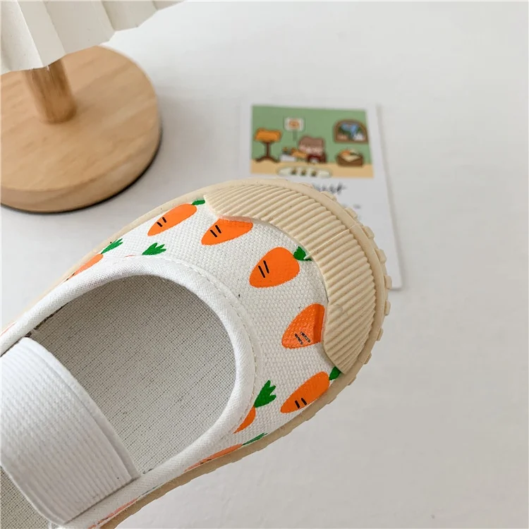 Spring Autumn Boutique Color Mixing Toddler Cartoon Cute Fashion Girl Casual Baby Walking Shoes