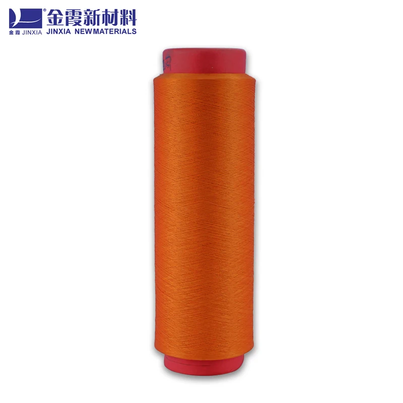 Устойчивая окрашенная полиэфирная пряжа, смешанные линии пряжи и швейная нить, полиэфирная пряжа dty
