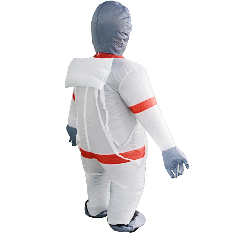
New Design Arrival CE Certificate Adult Inflatable Cosplay Suit Inflatable Astronaut Space Costume 