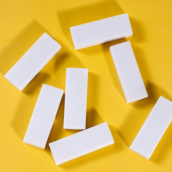 Wholesale High Quality White Rectangular Custom TPR Eraser Pencil Rubber Erasers Office and School Supplies