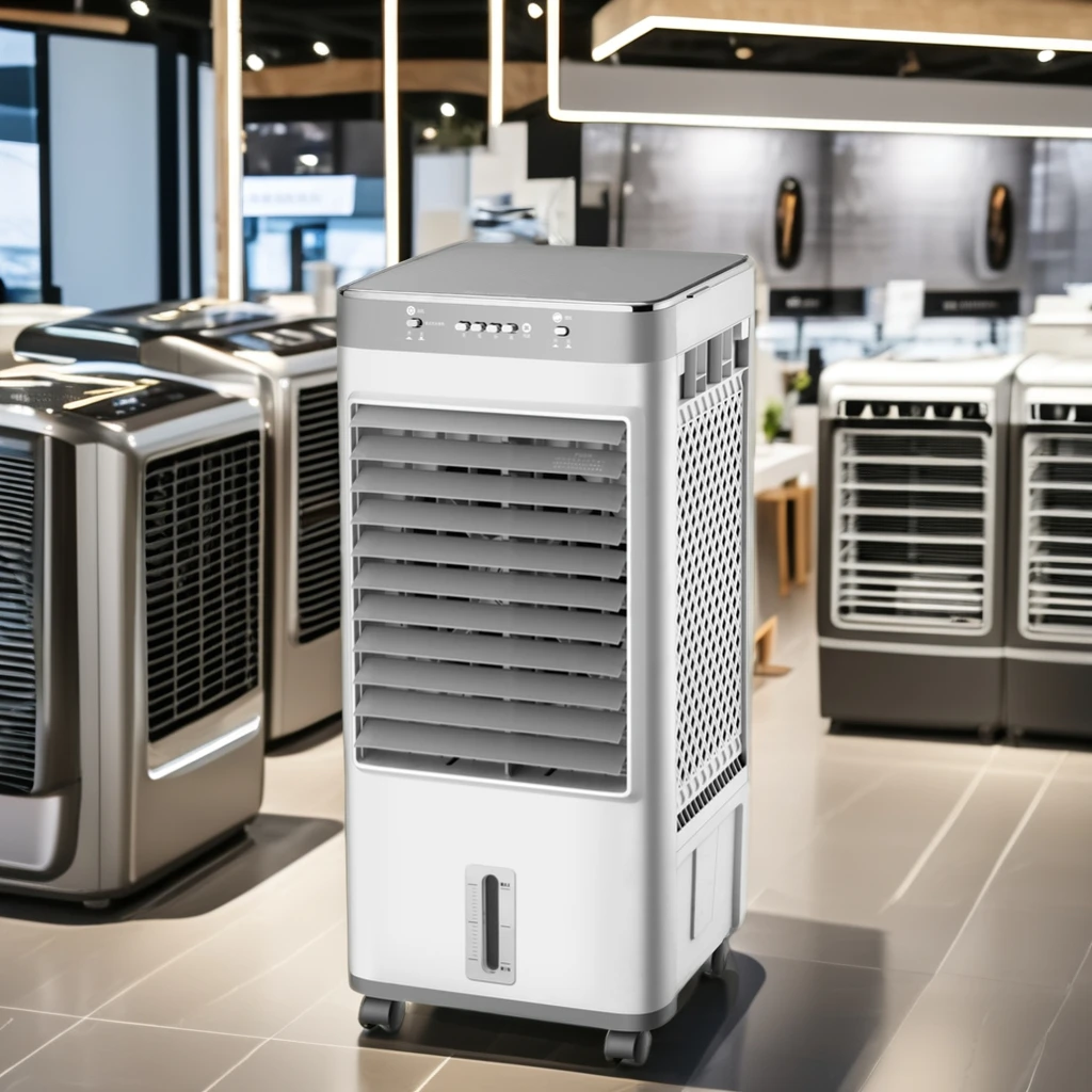 45W 220V-240V внутренний наружный Испарительный воздухоохладитель 2100 м3/ч Охлаждающая вода портативный новый кондиционер для дома и гостиничного номера