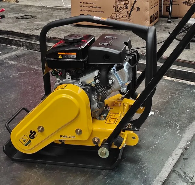 PME-C50 Loncin Compactor Vibrating Plate Forward Soil Dirt Ground Plate Compactor Machine