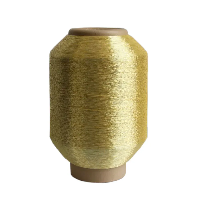 2022 Dongyang mengze  Factory Hot sale MS Type Metallic Yarn Lurex Thread embroidery yarn pure gold pure silver available